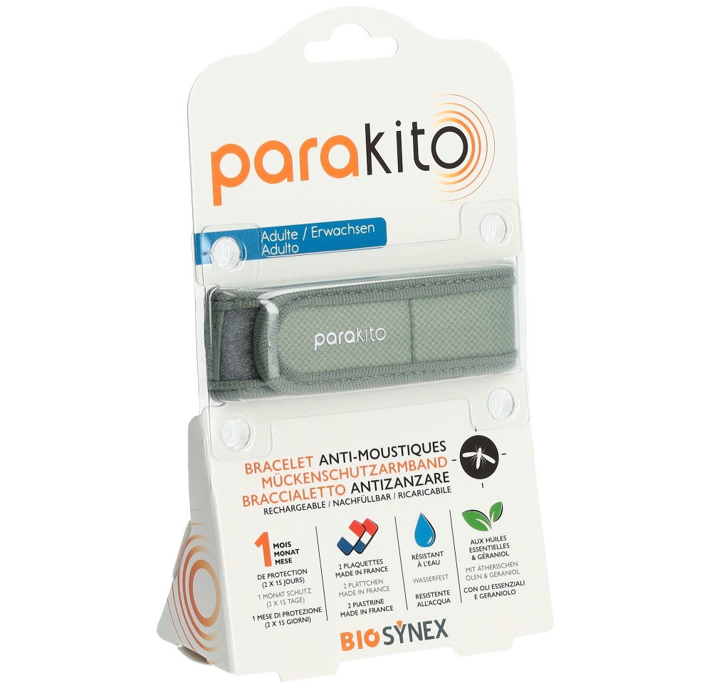 PARAKITO bracelet adulte kaki PARAKITO bracelet adulte kaki
