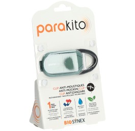 PARAKITO clips pour poussette sac à dos kaki