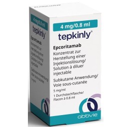 TEPKINLY conc inj 4 mg/0.8ml flac 0.8 ml
