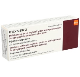 BEXSERO susp inj ser pré 0.5 ml