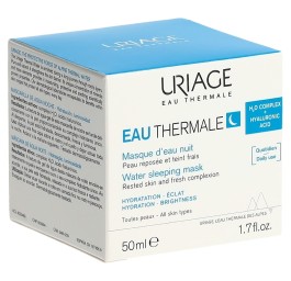 URIAGE Eau Thermale Masque d'eau nuit pot 50 ml