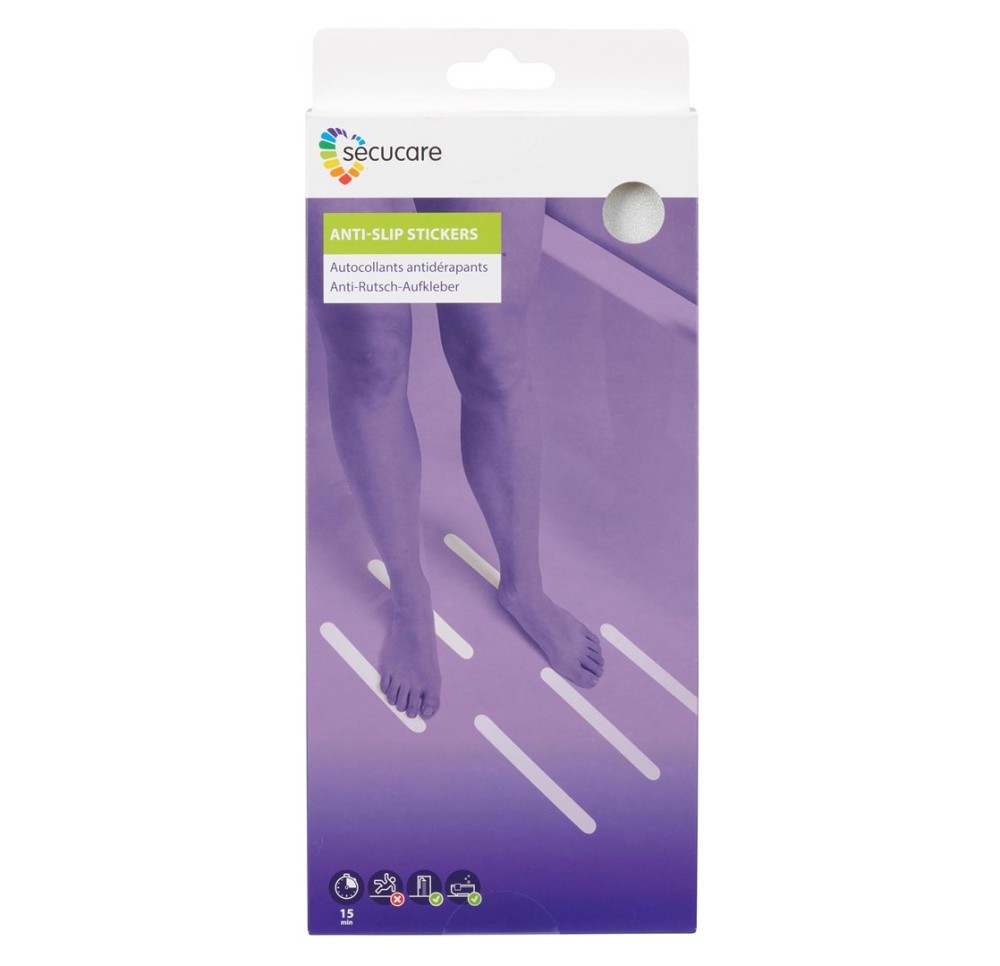 SECUCARE autocol antidér 24.5x2.5cm bandes 12 pce