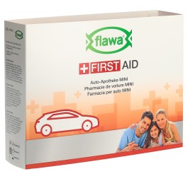 FLAWA pharmacie pour la voiture mini bag rouge