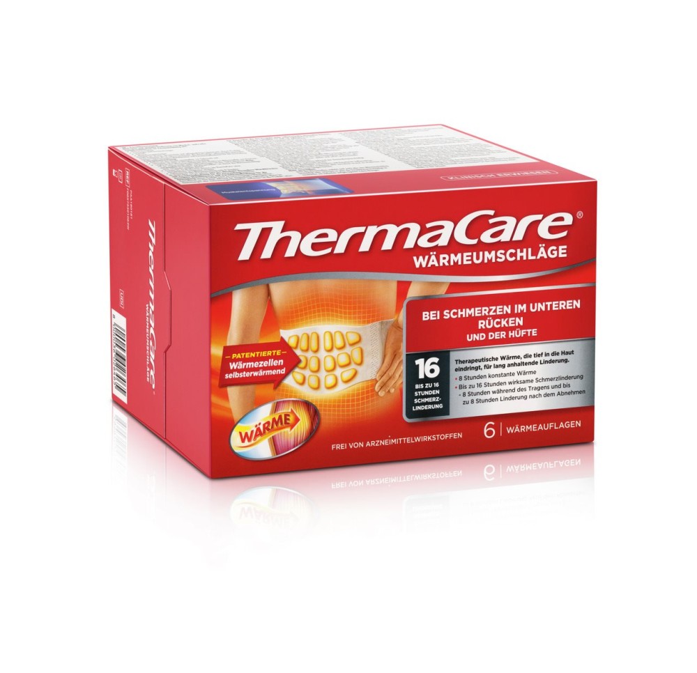 THERMACARE dorsale patch (n) 6 pce