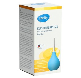 SANITY poire à lavement Gr5 89ml deux pièces