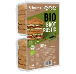 SCHNITZER Bio pain de mie rustic sach 430 g