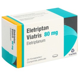 ELETRIPTAN Viatris cpr pell 80 mg 20 pce