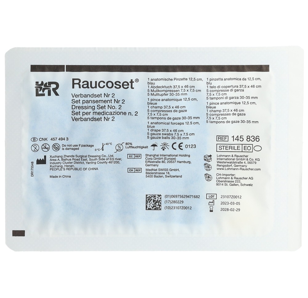 RAUCOSET set changement pansement no2 st (n)