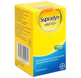 SUPRADYN Vital 50+ cpr pell bte 30 pce