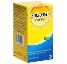 SUPRADYN Vital 50+ cpr pell bte 90 pce