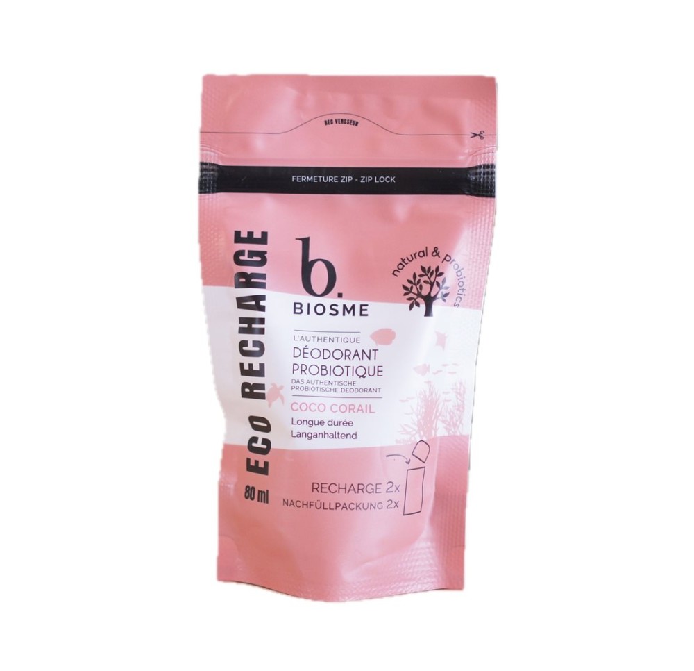 BIOSME déo probiotique Coco corail rech fl 80 ml