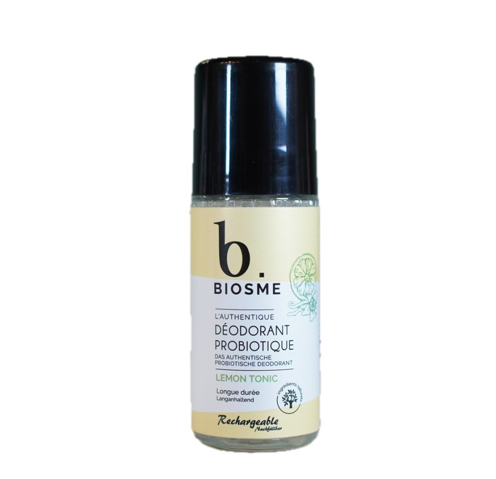 BIOSME déo probiotique roll-on Lemon tonic 50 ml BIOSME déo probiotique roll-on Lemon tonic 50 ml