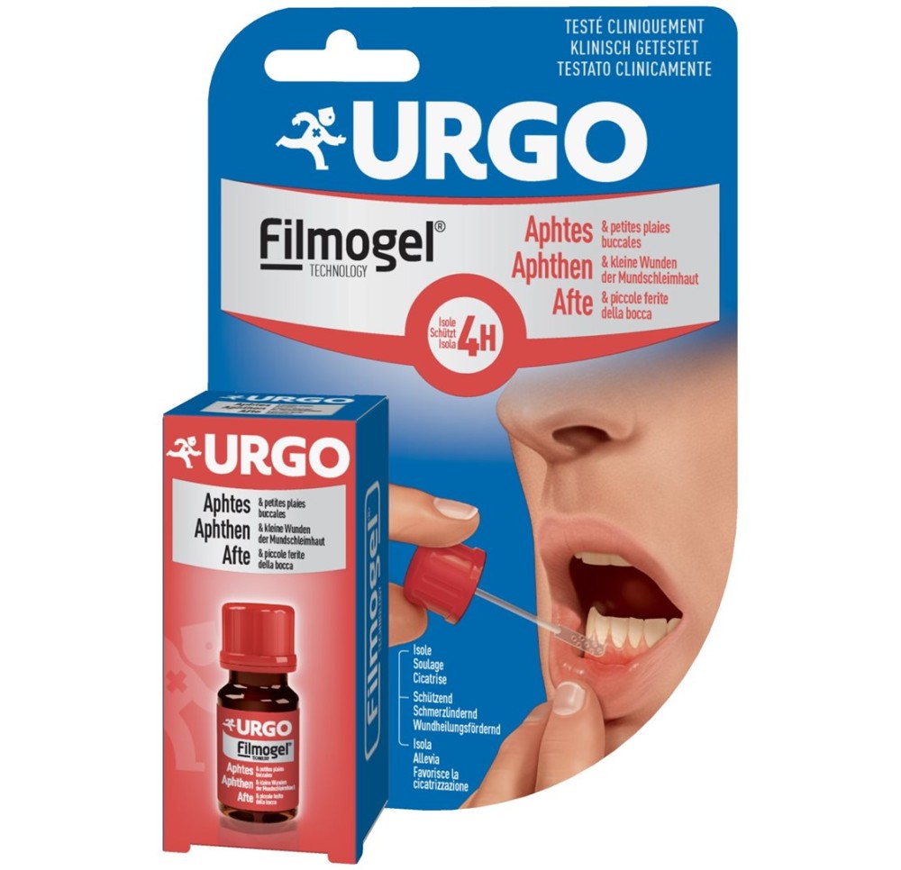 URGO filmogel aphtes 6 ml URGO filmogel aphtes 6 ml