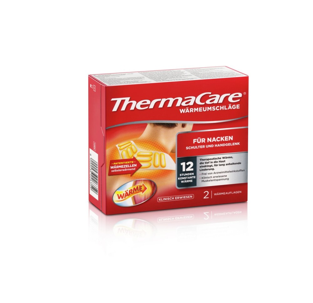 THERMACARE cou épaules bras patch 2 pce