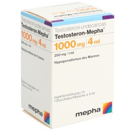 TESTOSTERON Mepha sol inj 1000 mg/4ml flac
