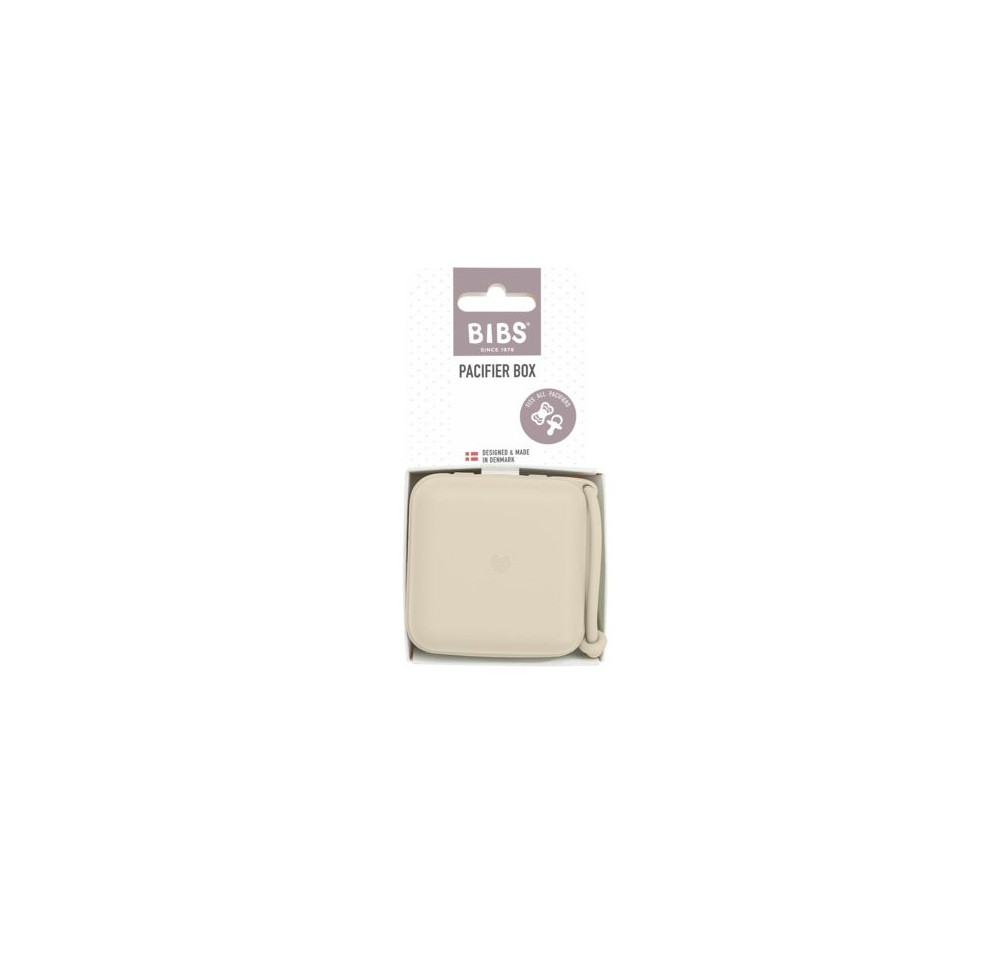 BIBS Pacifier Box ivory
