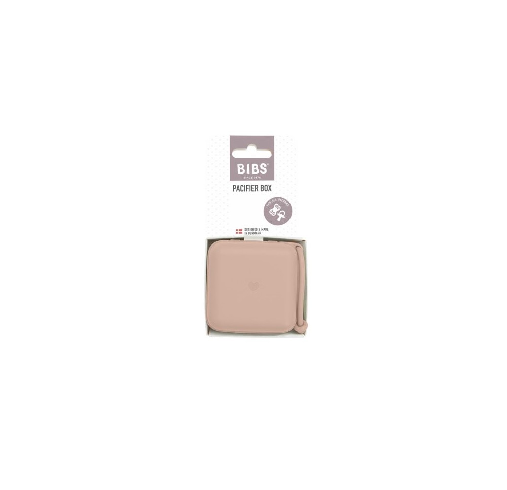 BIBS Pacifier Box blush