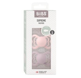 BIBS Silicone Symmetrical 6-12m blos dus lil 2 pce