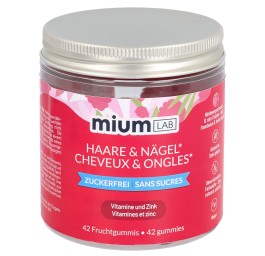 MIUMLAB gummies cheveux et ongles bte 42 pce