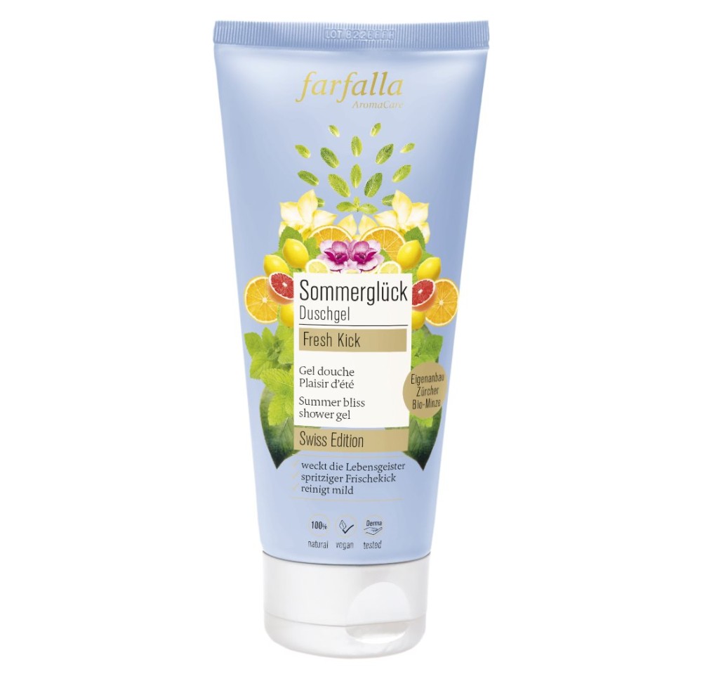 FARFALLA Gel douche plaisir d'été 200 ml FARFALLA Gel douche plaisir d'été 200 ml