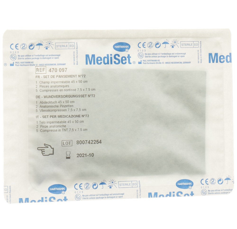 MEDISET set chang pansement no 72 sach