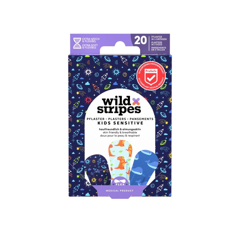 WILD STRIPES pansem coupur égrat Kids Spa 20 pce