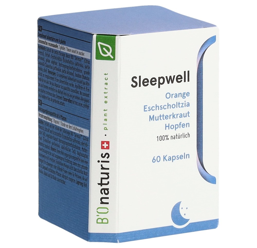 BIONATURIS sleepwell caps bte 60 pce