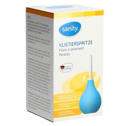 SANITY poire à lavement Gr7 143ml deux pièces