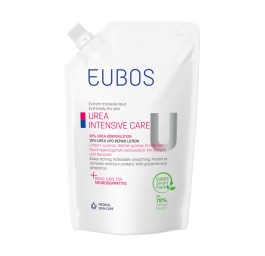 EUBOS Urea lotion corps 10 % refill sach 400 ml