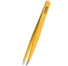 RUBIS pincette biseautée inox ocre