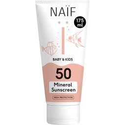 NAIF Baby&Kids Mineral Sunscreen SPF50 tb 175 ml