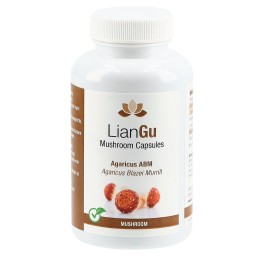 LIANGU Agaricus ABM Mushrooms caps bte 120 pce