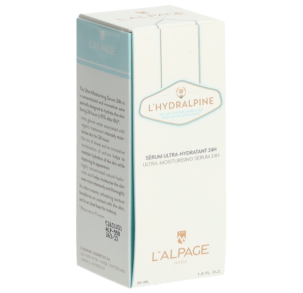 L'ALPAGE L'Hydralpine sér 24h ult-hydrat 30 ml