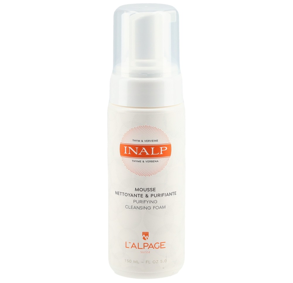 L'ALPAGE Inalp mousse nettoyante purifiante 150 ml
