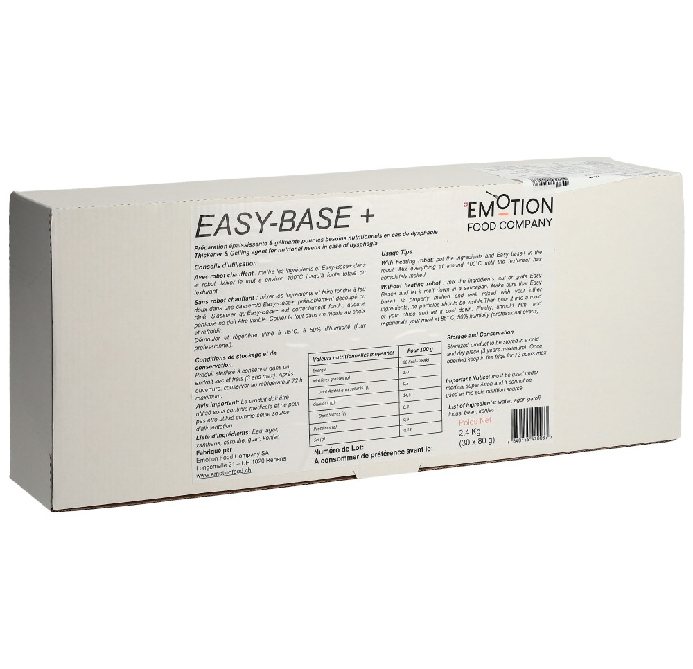 EASY BASE+ pdr 30 x 80 g