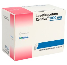 LEVETIRACETAM Zentiva cpr pell 1000 mg 100 pce