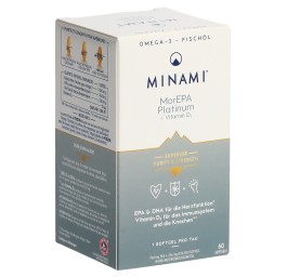 MINAMI MorEPA Platinum Softgels bte 60 pce