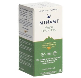 MINAMI Vegan EPA+DHA Softgels bte 60 pce