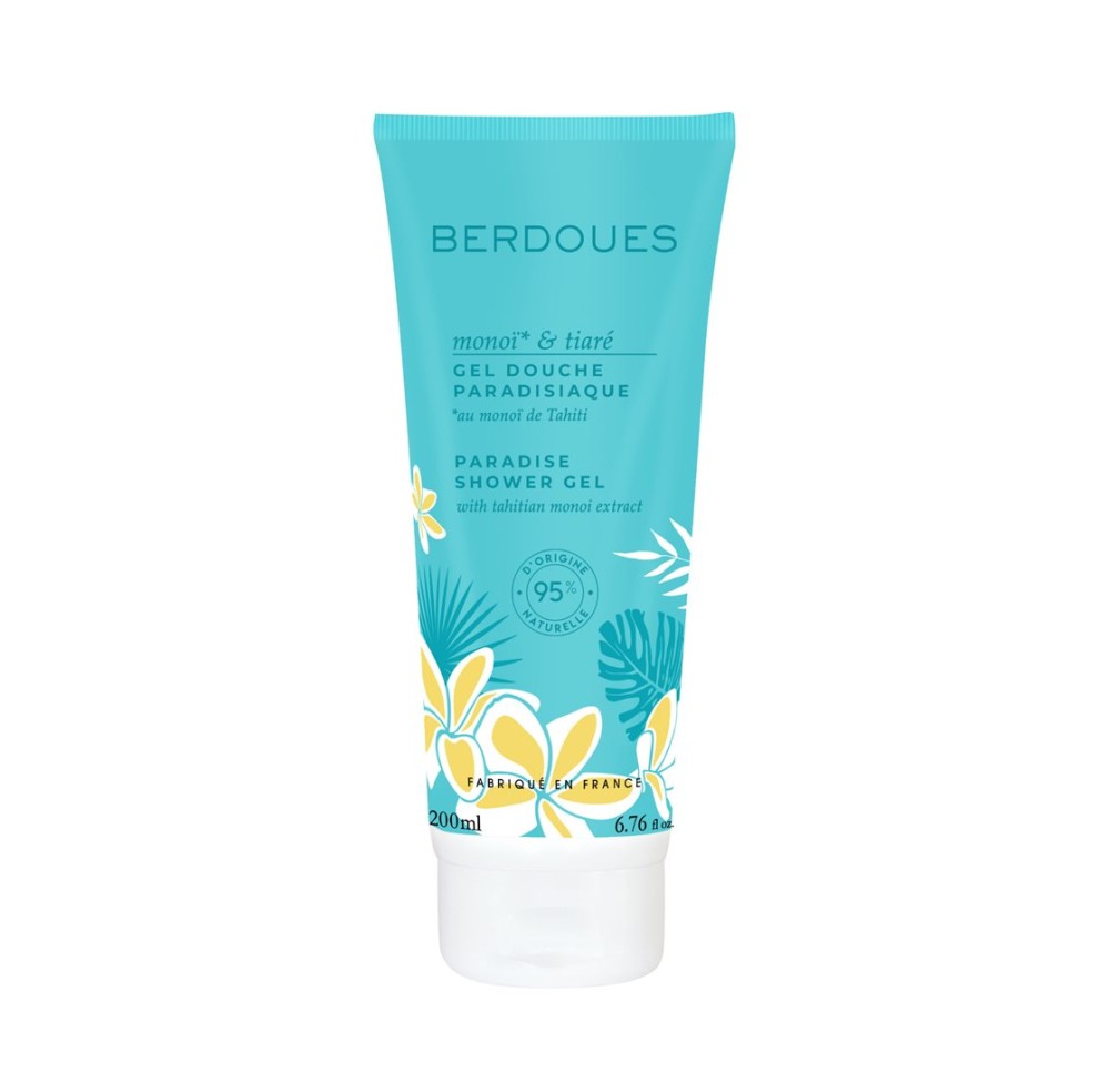 BERDOUES Monoï & Tiaré Shower Gel 200 ml BERDOUES Monoï & Tiaré Shower Gel 200 ml