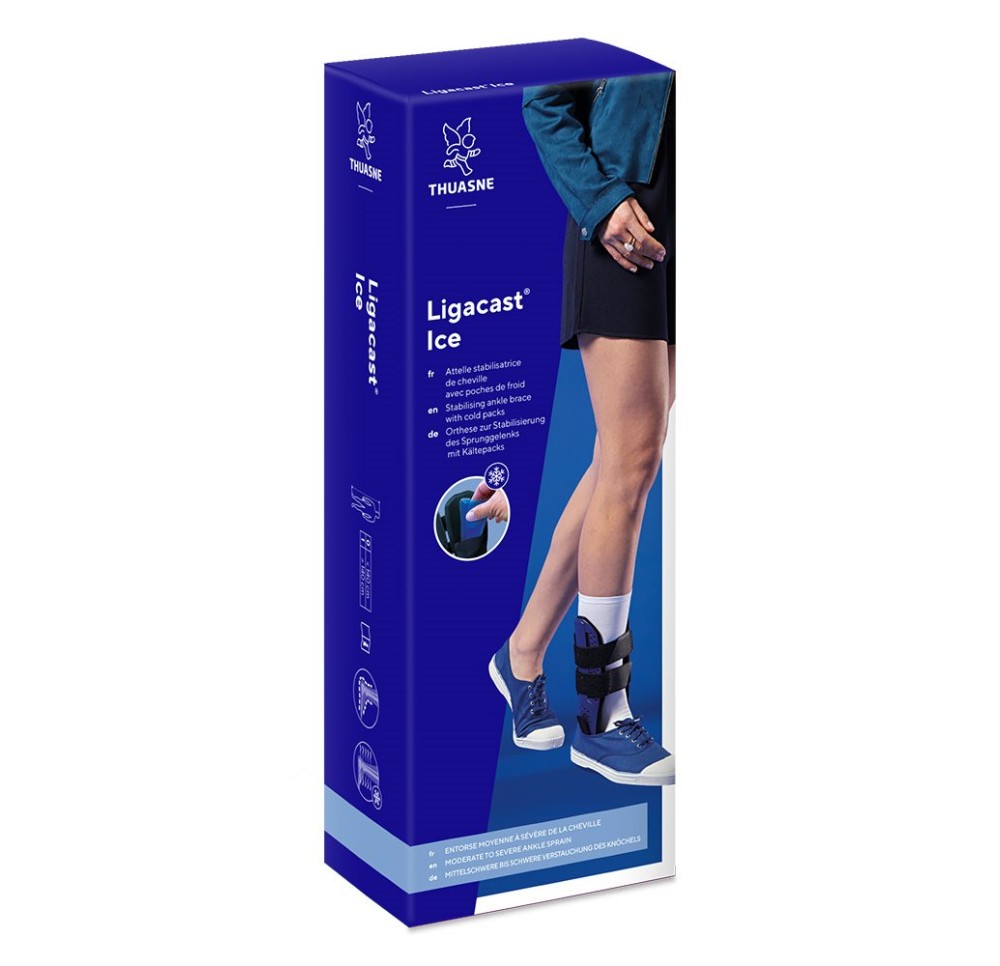 THUASNE Ligacast Ice Gr1 noir/bleu THUASNE Ligacast Ice Gr1 noir/bleu