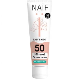 NAIF Baby & Kids Suncream s parfum SPF50 100 ml