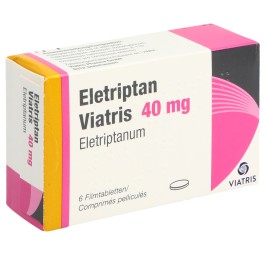 ELETRIPTAN Viatris cpr pell 40 mg 6 pce