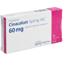CINACALCET Spirig HC cpr pell 60 mg 28 pce