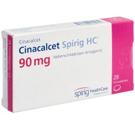 CINACALCET Spirig HC cpr pell 90 mg 28 pce