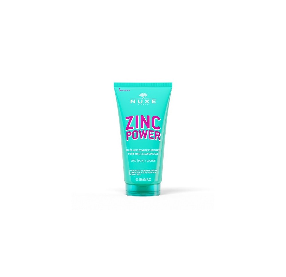 NUXE Zinc Power Gelée Nettoyant Purifiant 150 ml