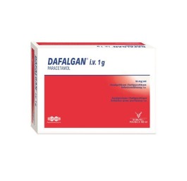 DAFALGAN i.v. sol perf 1 g/100ml sach 10 pce