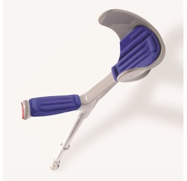 BORT coussinet pour béquilles bleu 1 paire