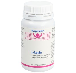 BURGERSTEIN L-Lysin cpr bte 90 pce
