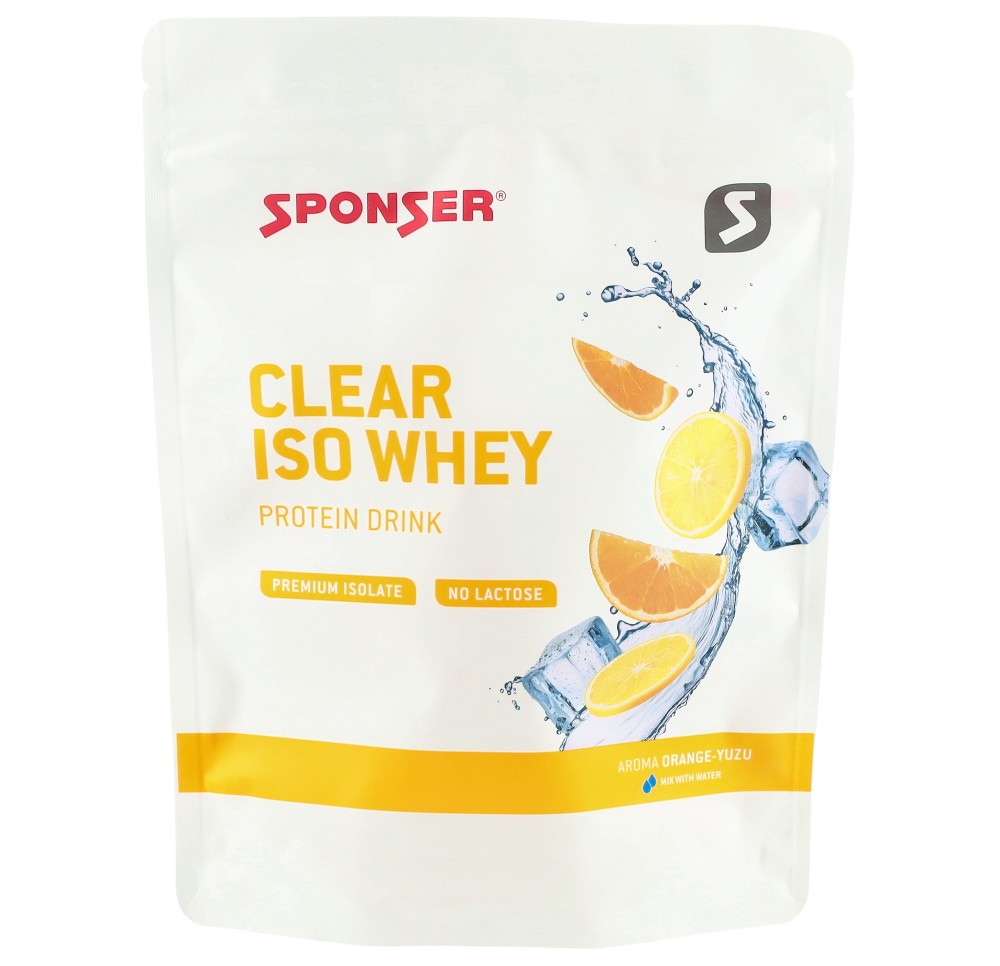 SPONSER Clear Iso Whey Orange Yuzu 450 g SPONSER Clear Iso Whey Orange Yuzu 450 g