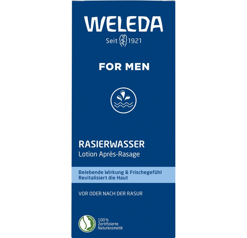 WELEDA FOR MEN lotion après-rasage (n) 100 ml WELEDA FOR MEN lotion après-rasage (n) 100 ml